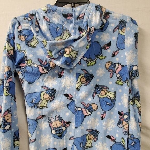 Disney Eyeore 1 Pc Footed Pajamas - Picture 5 of 12